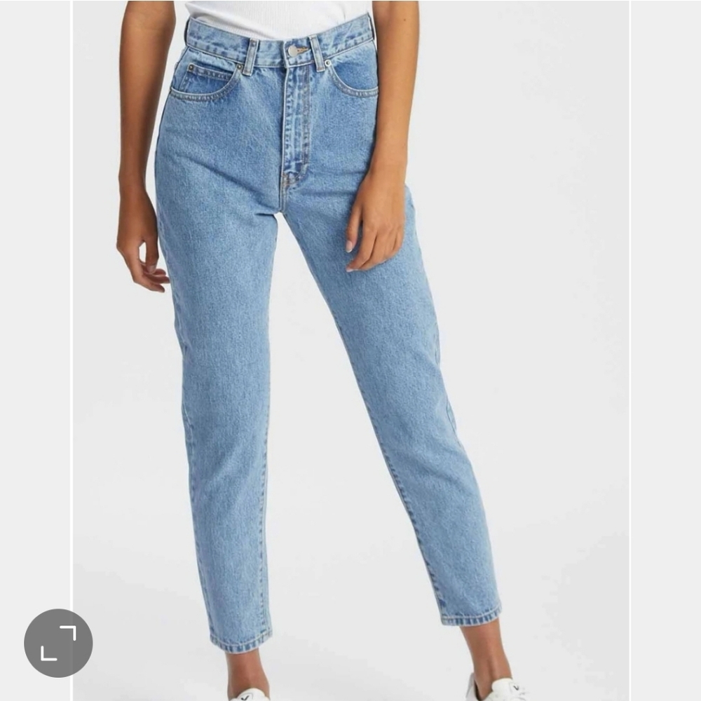 Dr Denim | NWT Nora Tall Mom Jeans Light Retro Size 25